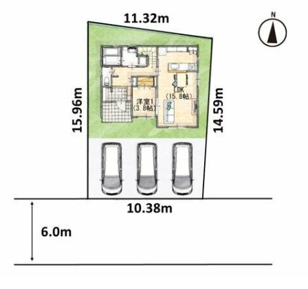 新築戸建の外観