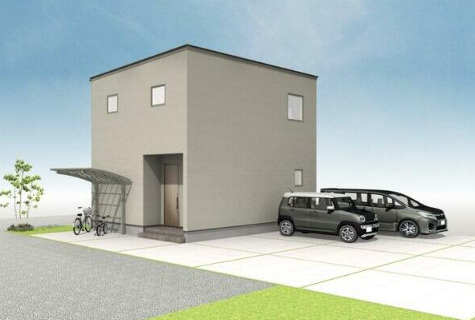 未入居戸建ての外観