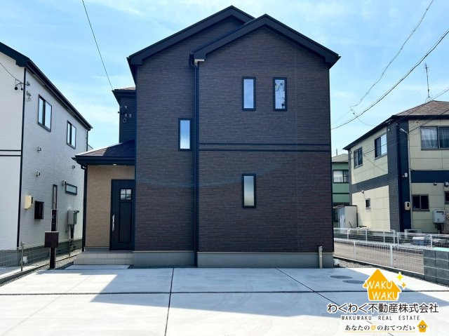 焼津市塩津3期　新築住宅の外観|【A号棟】2026年3月5日撮影