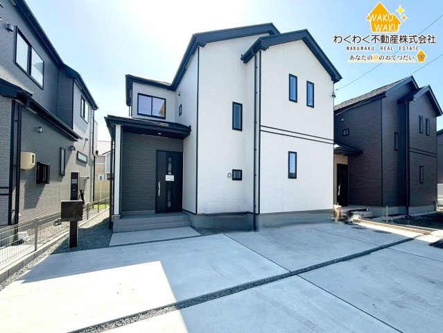 焼津市塩津3期　新築住宅の外観|【B号棟】2026年3月5日撮影