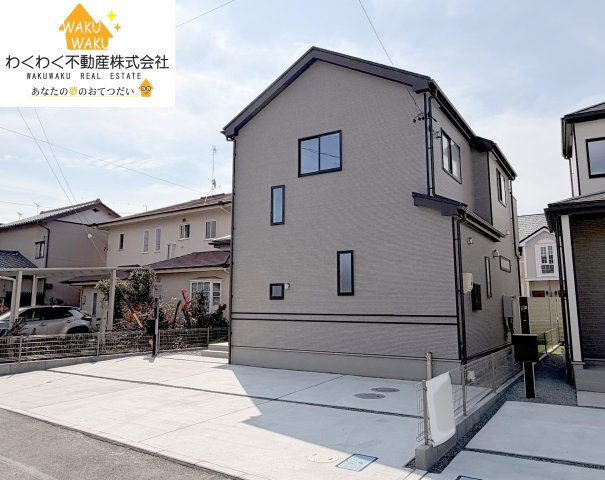 焼津市塩津3期　新築住宅の前面道路含む現地写真|【C号棟】2026年3月5日撮影