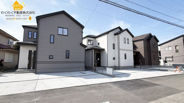 焼津市塩津3期　新築住宅の外観|【C号棟】2026年3月5日撮影