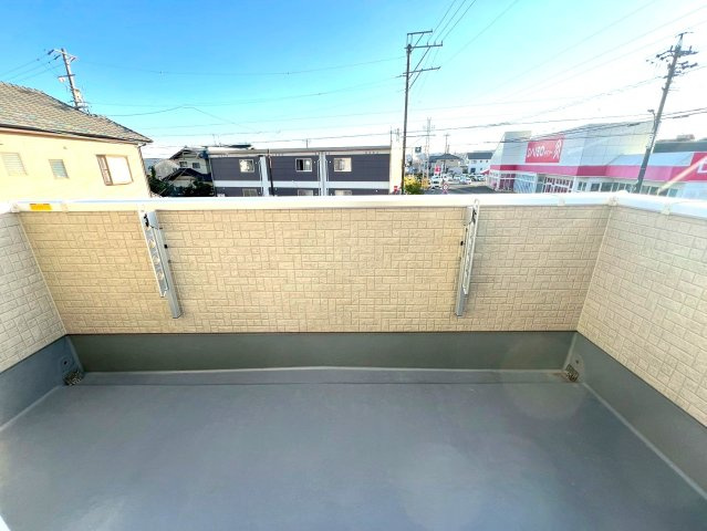 新築 島田市中溝町　第1期　全2棟のバルコニー