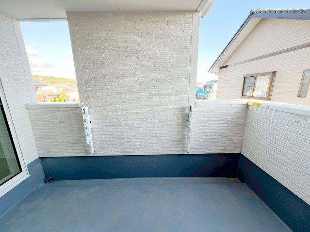 新築 島田市中溝町　第1期　全2棟のバルコニー