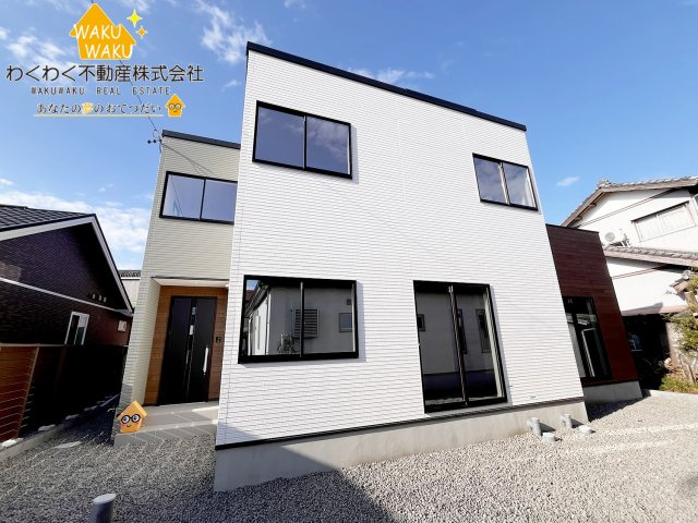 島田市東町　5期　限定1棟の外観|2025.2上旬撮影　完成済み☆ご内覧いただけます！