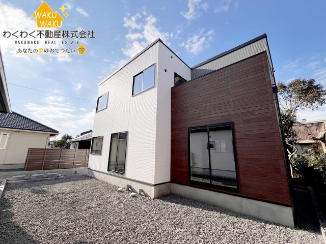 島田市東町　5期　限定1棟の前面道路含む現地写真|2025.2上旬撮影　完成済み☆ご内覧いただけます！