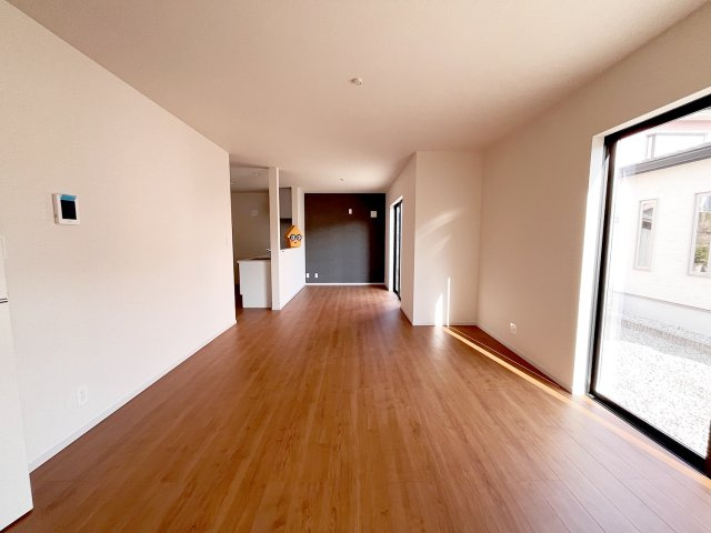 島田市東町　5期　限定1棟の居間・リビング|ご家族みんながゆったりくつろげる広々リビング！
