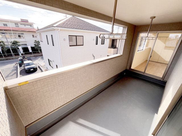 藤枝市志太　第3-2のバルコニー