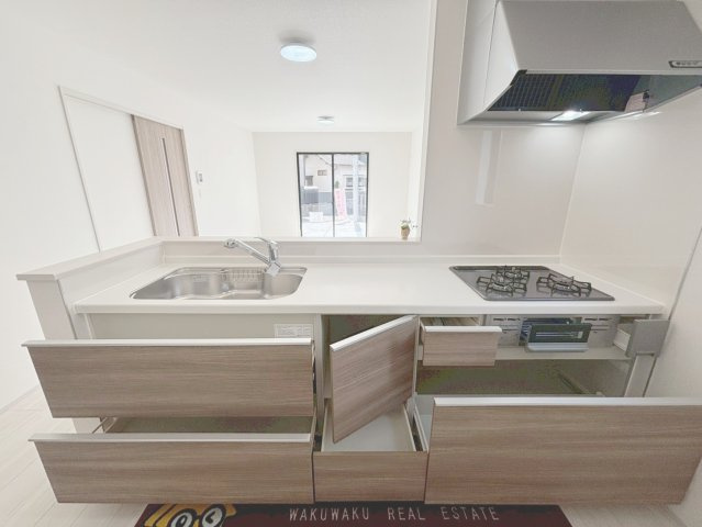 藤枝市藤岡6期　新築住宅のキッチン