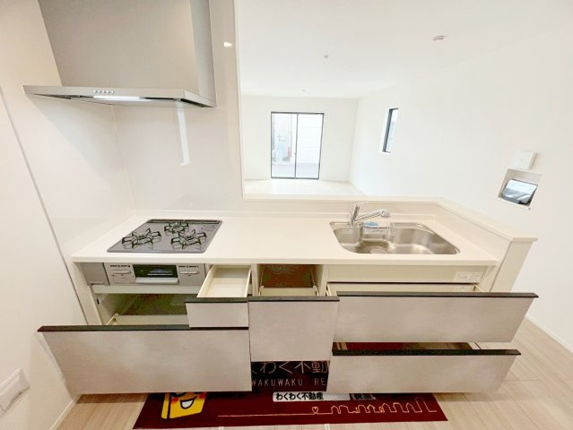 牧之原市細江　第1期のキッチン