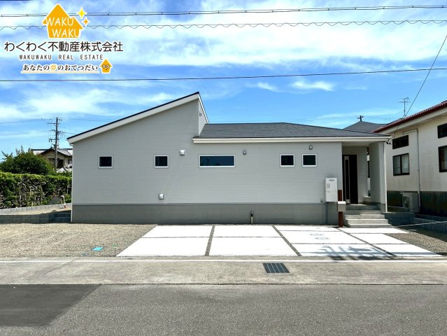 吉田町住吉8期　新築戸建の外観|限定1棟（2026年5月下旬撮影）