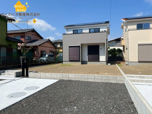 焼津市田尻北　新築戸建の外観|（2025年9月16日撮影）