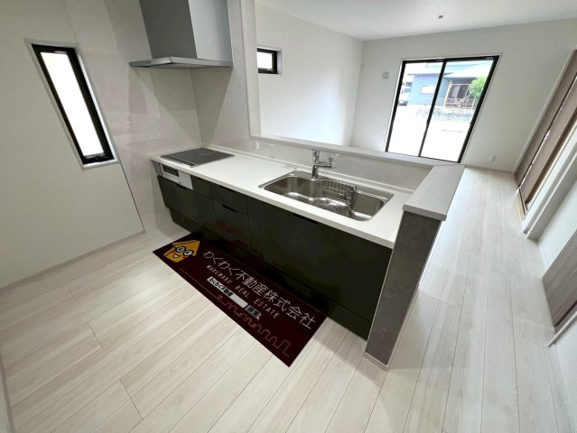 焼津市田尻北　未使用戸建のキッチン