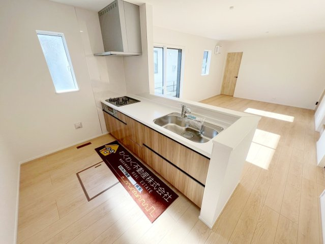 新築 焼津市石津　第1期のキッチン