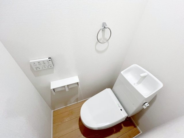 新築 焼津市石津　第1期のトイレ|一階、二階トイレがあるので安心です♪