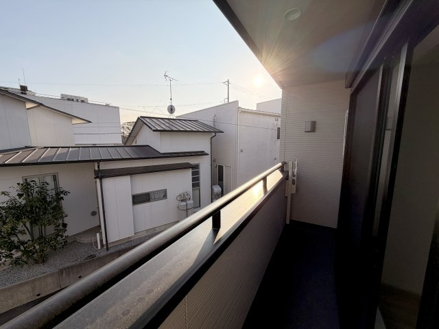 未使用戸建のバルコニー