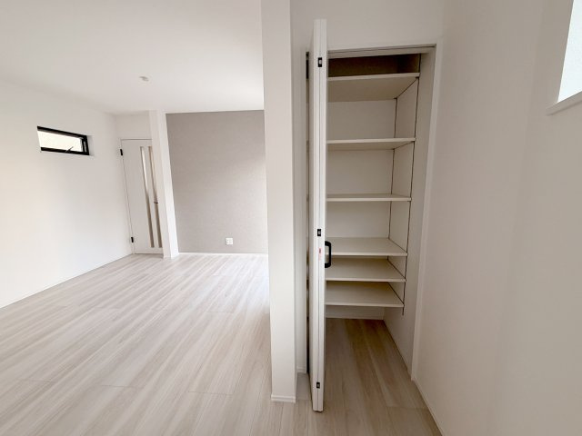 未使用戸建の収納
