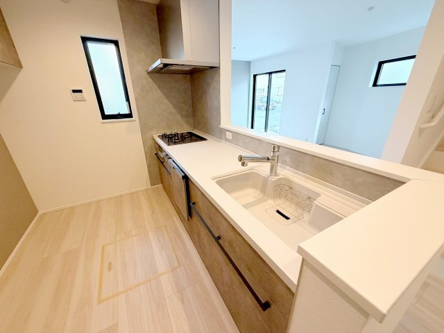 未使用戸建のキッチン