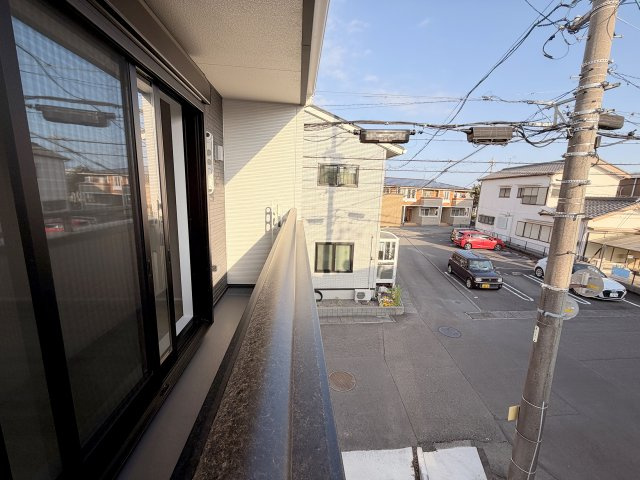 未使用戸建のバルコニー