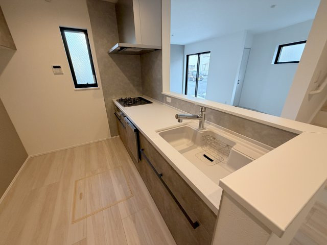未使用戸建のキッチン