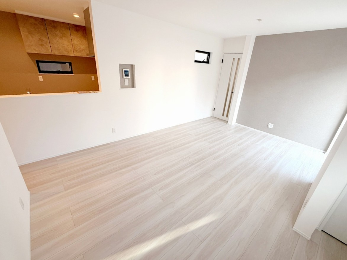 未使用戸建の居間・リビング