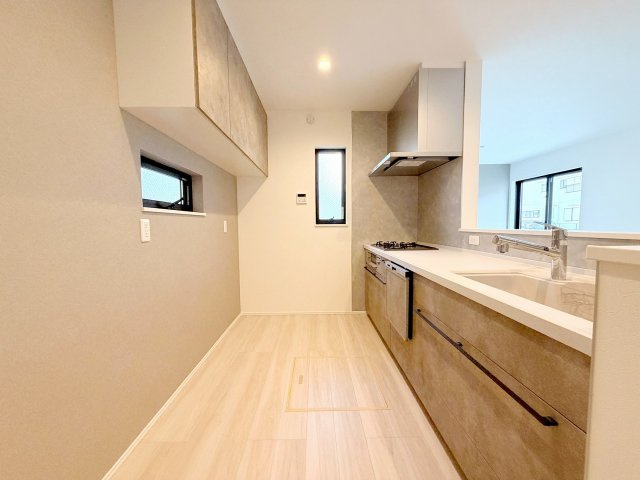 未使用戸建のキッチン