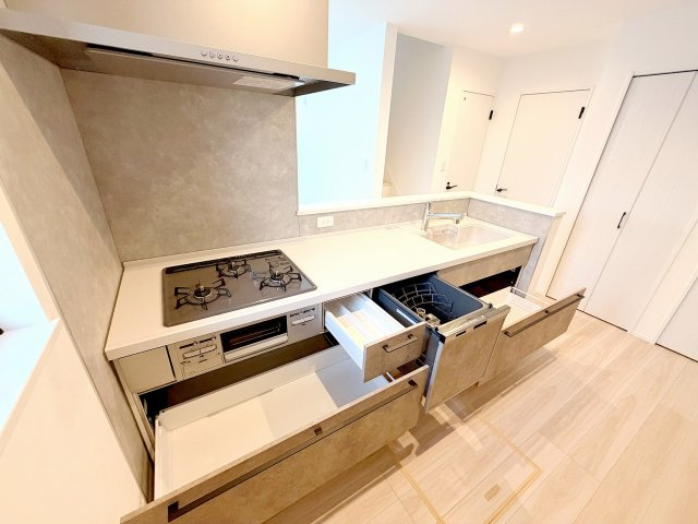 未使用戸建のキッチン