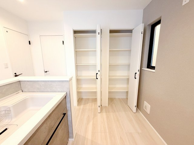 未使用戸建のキッチン