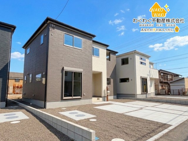 島田市金谷東　4期　新築戸建の外観|【2号棟】
（2026年2月中旬撮影）