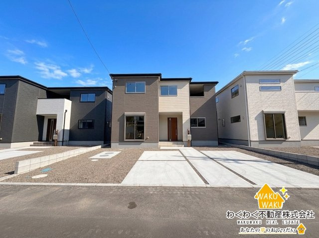 島田市金谷東　4期　新築戸建の外観|【1号棟】
2026年2月中旬撮影