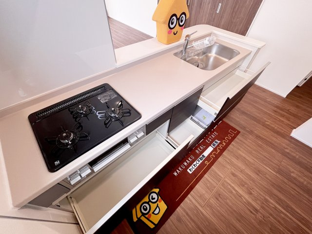 吉田町住吉7期　新築戸建のキッチン