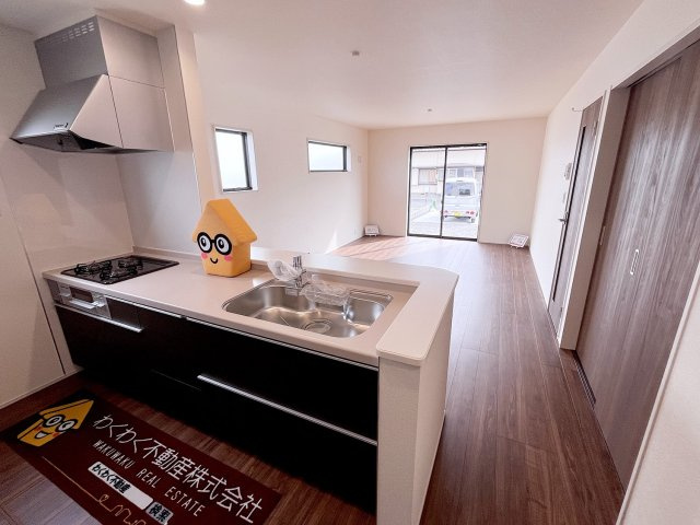 吉田町住吉7期　新築戸建のキッチン