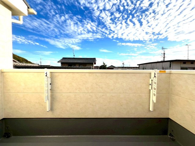 新築 島田市松葉町　第1期　限定1棟のバルコニー