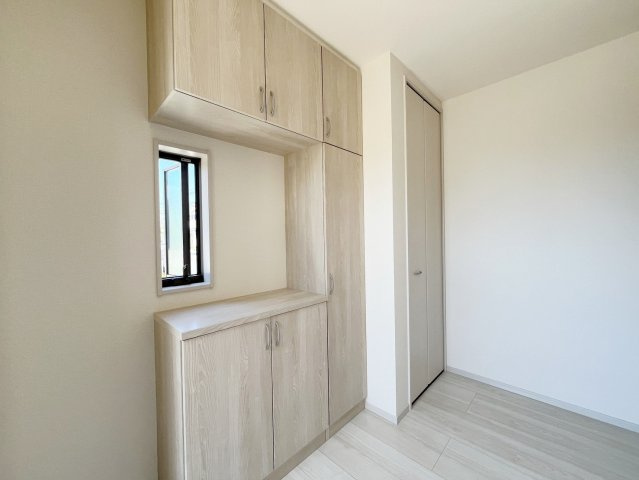 中古戸建の玄関