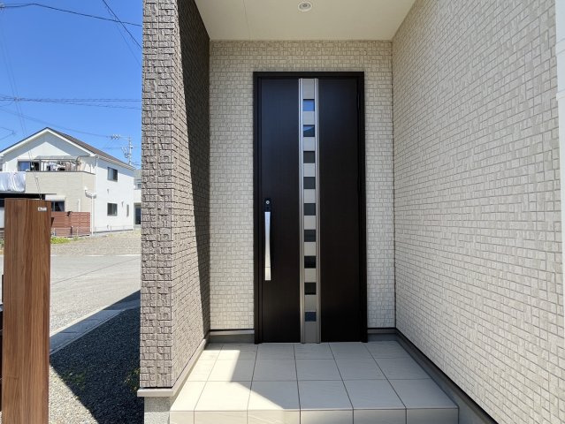 中古戸建の玄関
