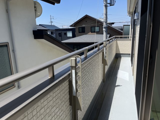 中古戸建のバルコニー