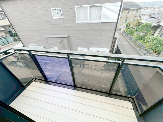 中古 戸建てのバルコニー