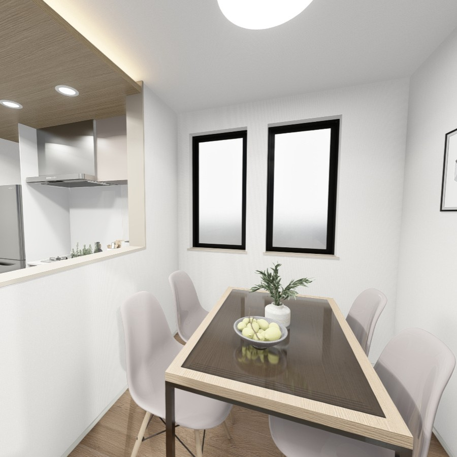 台東区竜泉３丁目の新築戸建の完成予想図|施工例です。