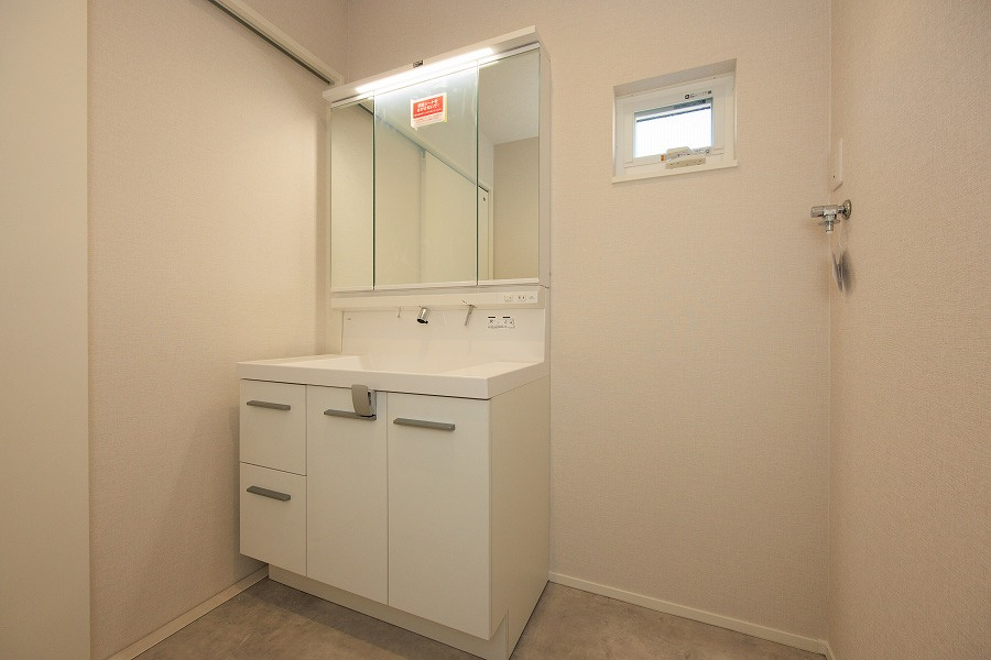 仲介手数料不要　大英産業ＯＮＥＨＯＵＳＥ光の森西４号地【南ヶ丘小・合志中】の独立洗面台