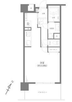 【間取り】 | 朝日白金台マンション