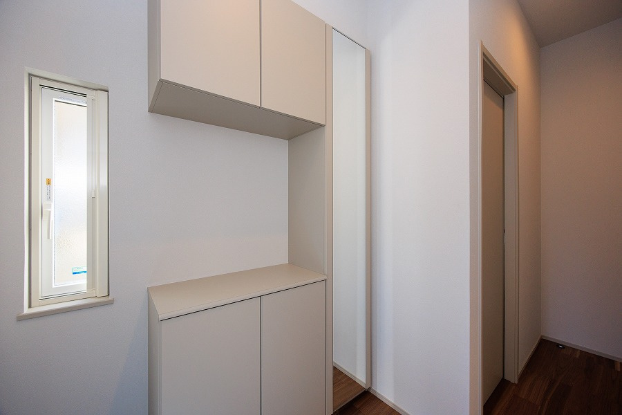 仲介手数料不要　大英産業アーキデイズ光の森西５号地【南ヶ丘小・合志中】の玄関