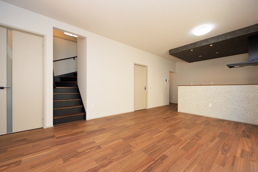 仲介手数料不要　大英産業アーキデイズ光の森西５号地【南ヶ丘小・合志中】の居間・リビング