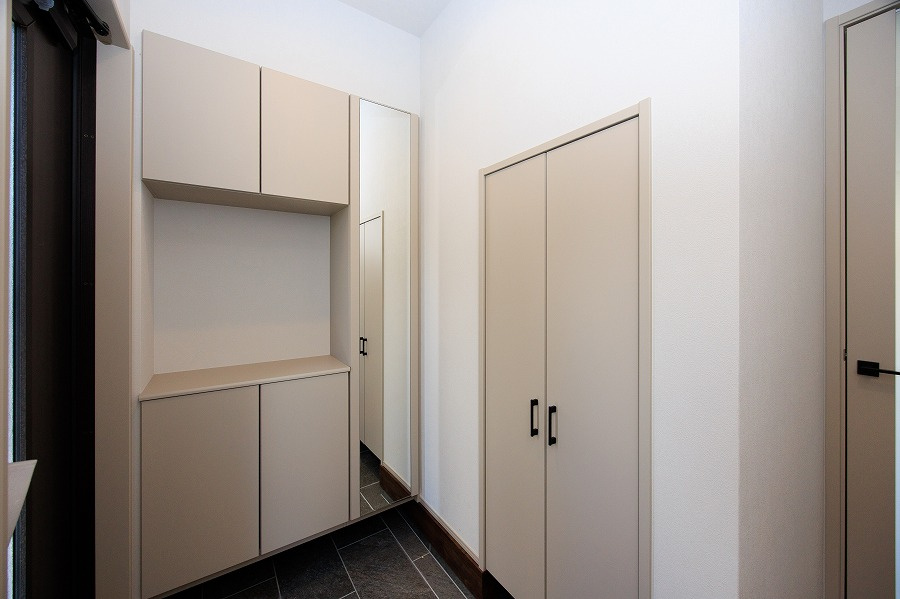 仲介手数料不要　大英産業アーキデイズ光の森西３号地【南ヶ丘小・合志中】の玄関