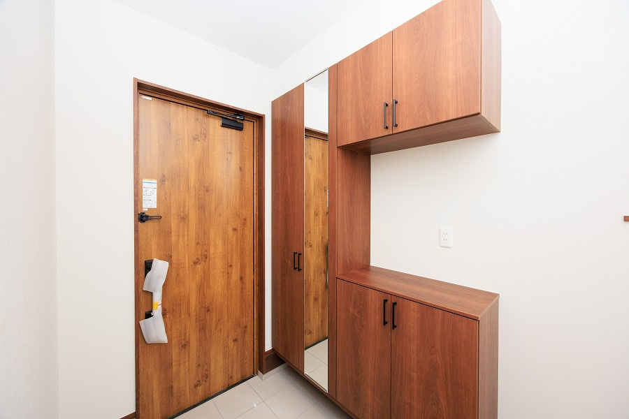 仲介手数料不要　大英産業アーキデイズ菊池郡大津町室６号地【室小・大津北中】の玄関