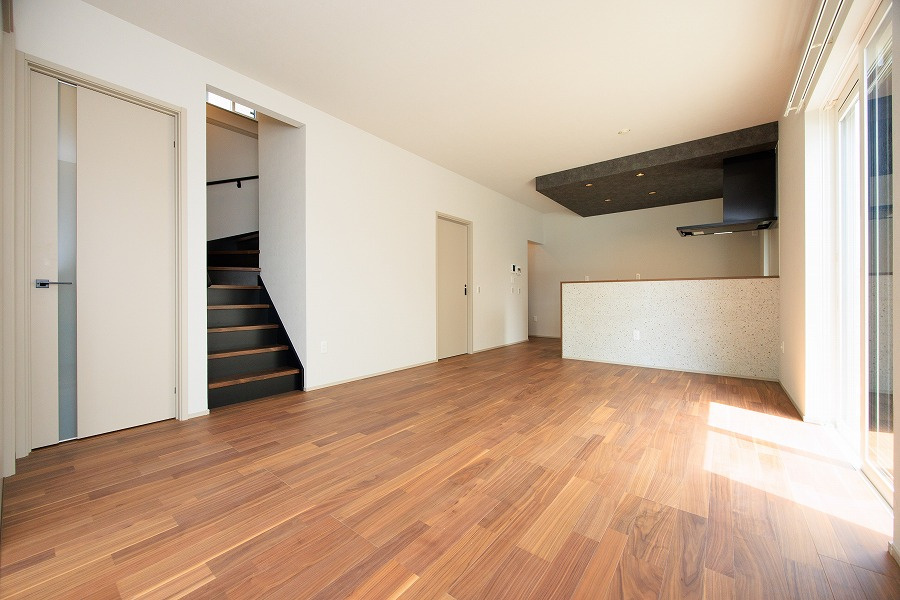 仲介手数料不要　大英産業アーキデイズ菊池郡大津町室５号地【室小・大津北中】の居間・リビング