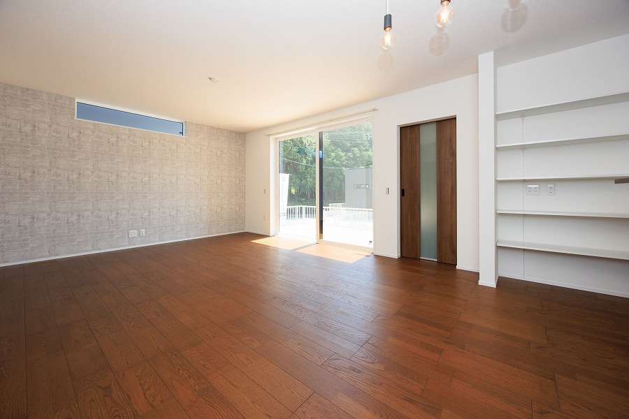 仲介手数料不要　大英産業菊池郡菊陽町原水１号地【菊陽北小・菊陽中】の居間・リビング