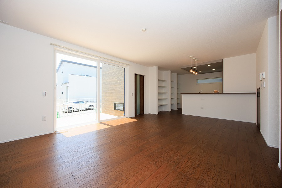 仲介手数料不要　大英産業菊池郡菊陽町原水１号地【菊陽北小・菊陽中】の居間・リビング