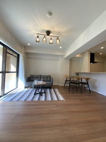 ダイアパレスかちどき橋の居間・リビング