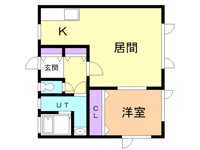 セジュール壱番館の間取り