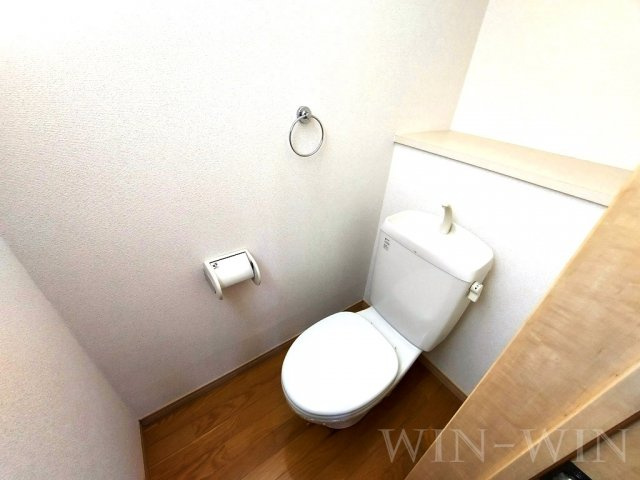 プラッサムコートMK A棟のトイレ